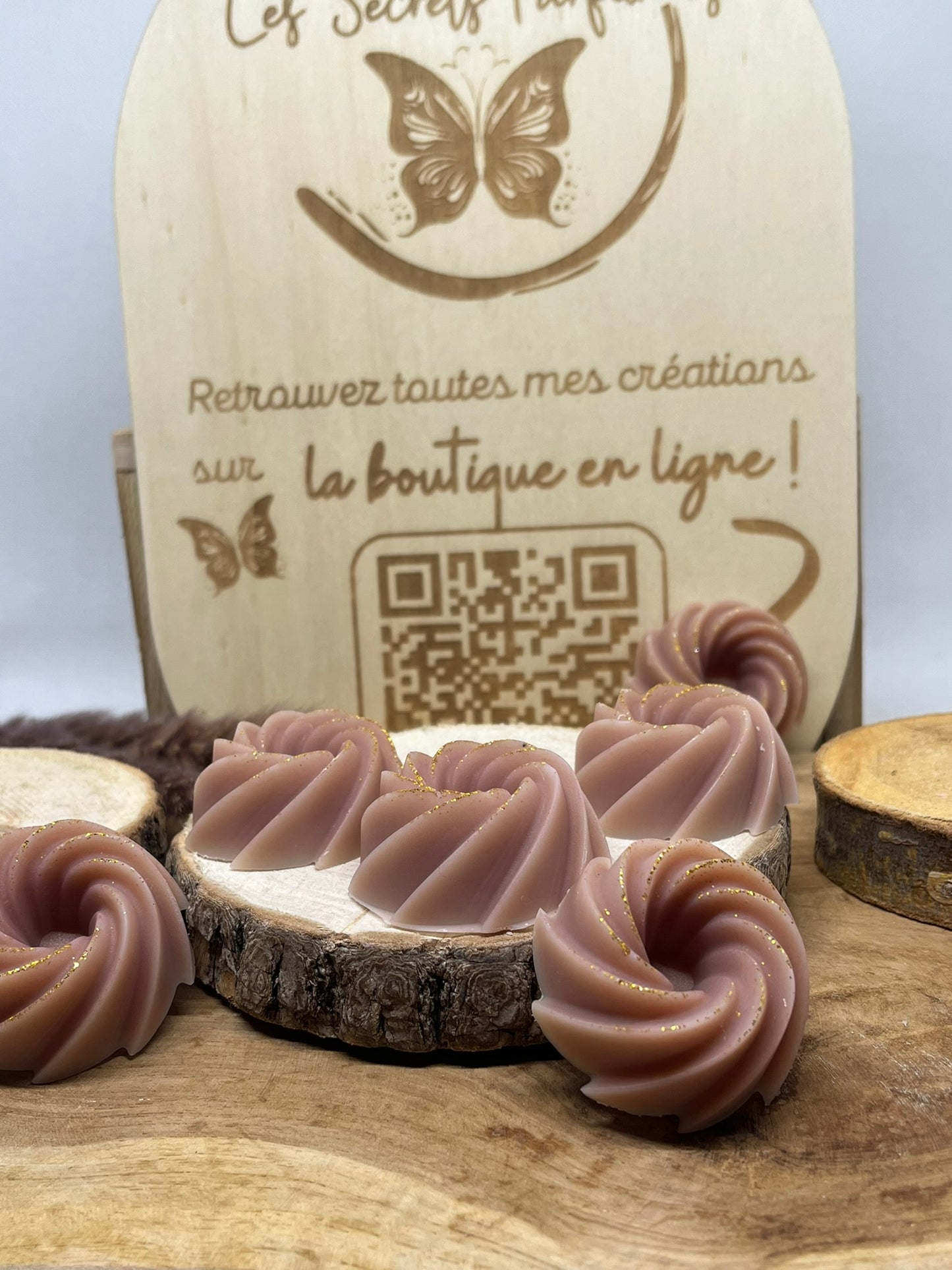 Fondant Spirale • 15gr • Fleur d'oranger